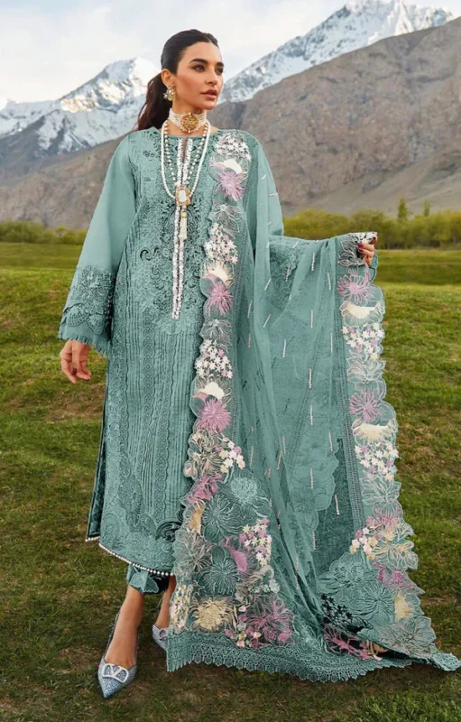 Crimson Ferozi Lawn Suit designerwearcollection.com