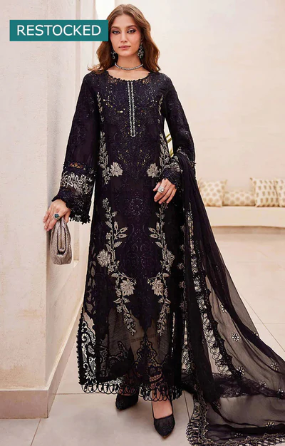 MARIA.B LAWN EL-25 BLACK