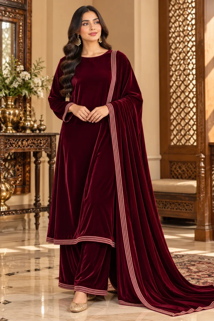 Deep Burgundy designerwearcollection.com