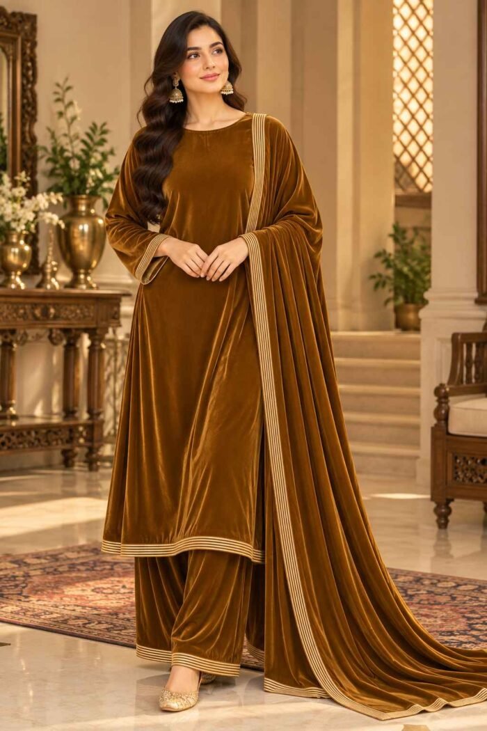 Deep warm brown designerwearcollection.com
